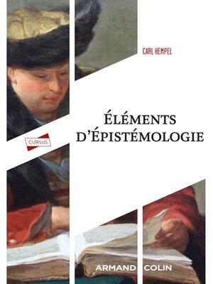 cover image of Eléments d'épistémologie